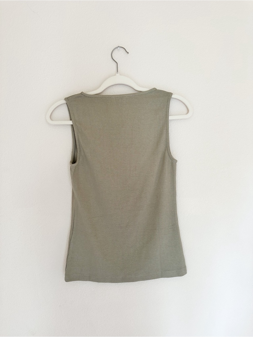 Madewell Lace-Trim V-Neck Tank S - Picture 9 of 9